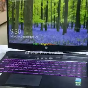  Brand New HP Power Pavilion   Gaming laptop   Power pavilion  RTX 3050 Ti Dedicated  4gb Price in Ethiopia